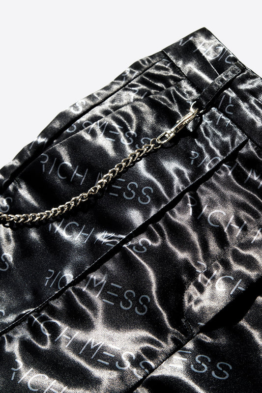 Cigarette Pant In Black - RICH MESS
