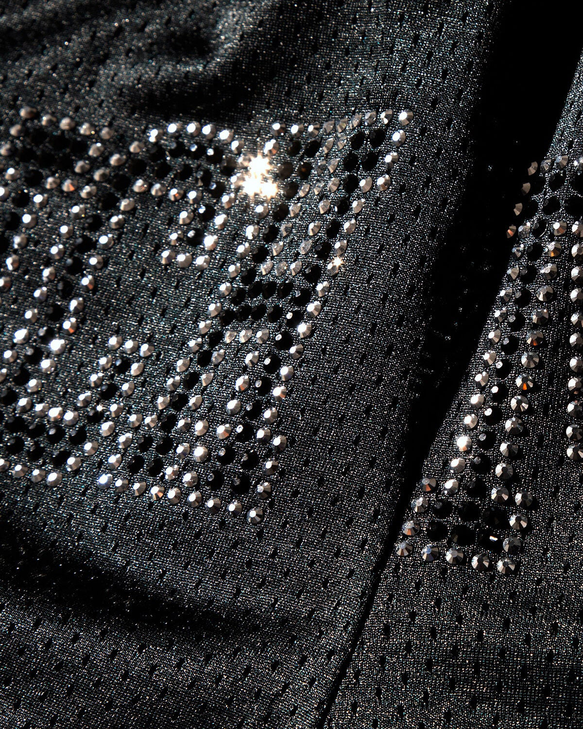 Rhinestone Basketball Shorts