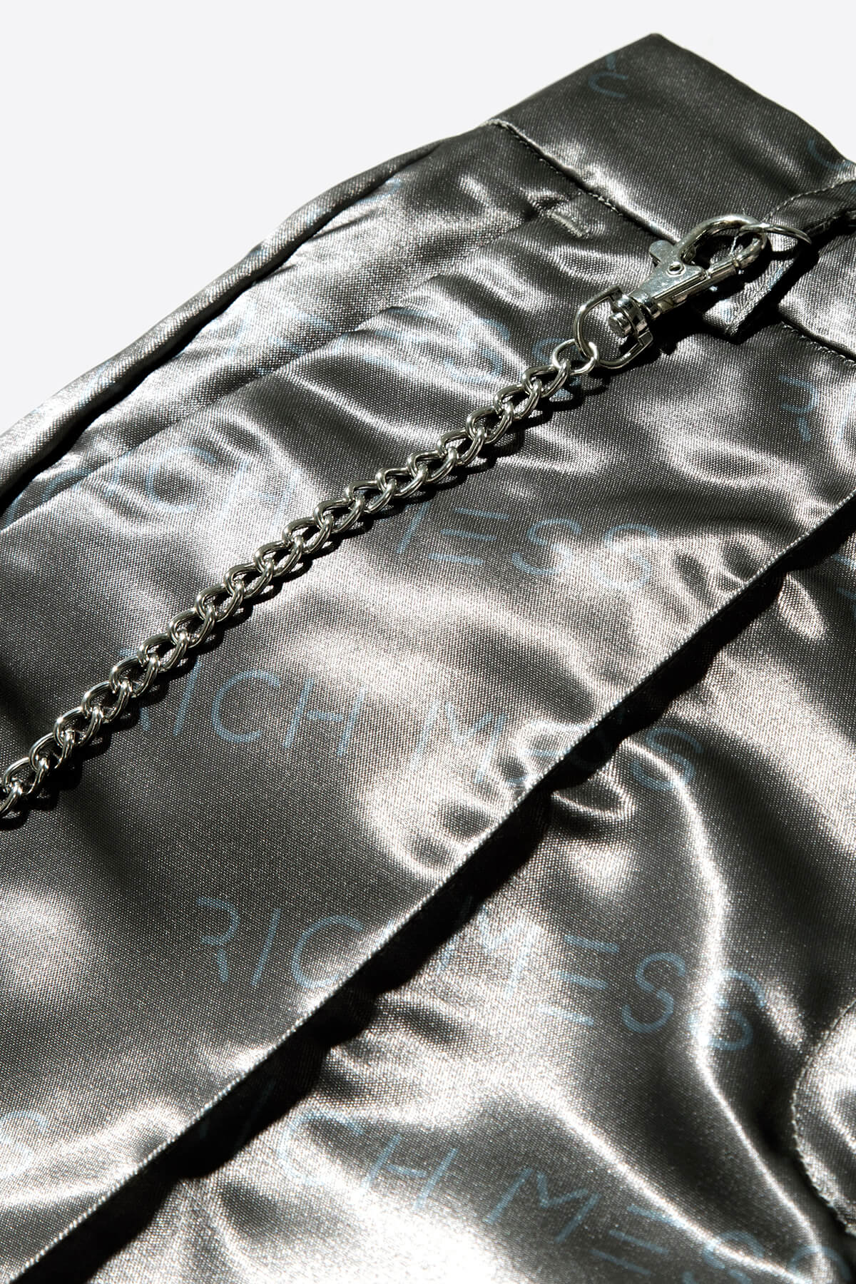 Cigarette Pant In Chrome - RICH MESS