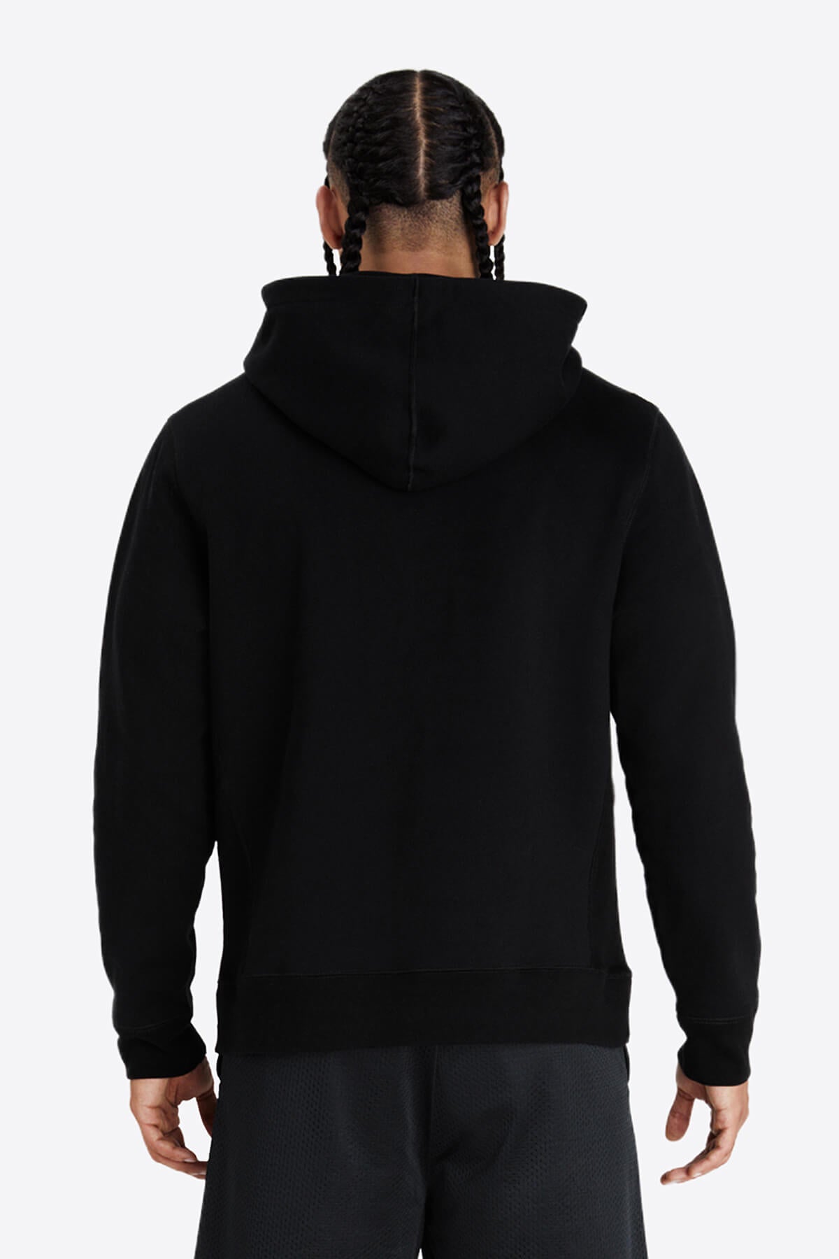 Rhinestone Hooded Sweatshirt - RICH MESS
